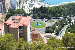 024- Malaga vue du Gibralfaro